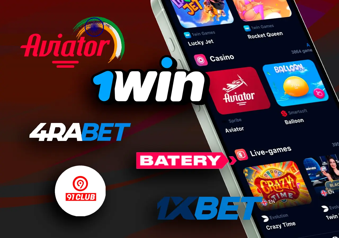 Logos of the best casinos to play the game